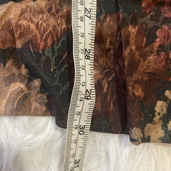 Vintage GOOD TIMES Shirt Top Blouse Women’s Size 14 Floral Shoulder Pads USA - Picture 8 of 9